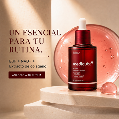 Medicube EGF NAD+ Firming Serum | Sérum facial y cuello 30 ml