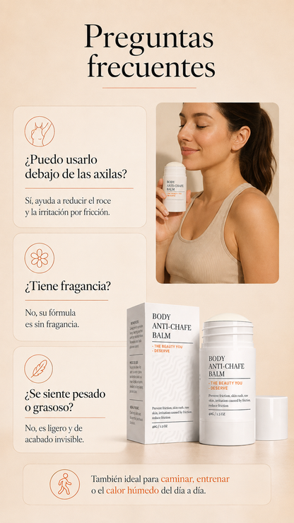 Body Antichafe Balm - Bálsamo Anti Fricción